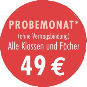 Probemonat bei back2school Nachhilfe Nachhilfeinstitut Buchholz in Duisburg Buchholz
